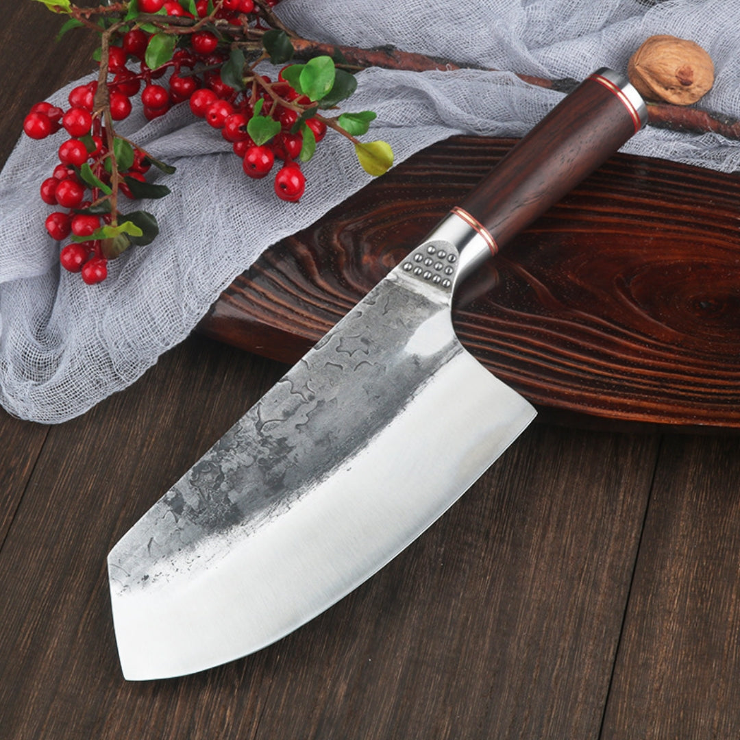 Hacha de Chef con Funda de Cuero 7"