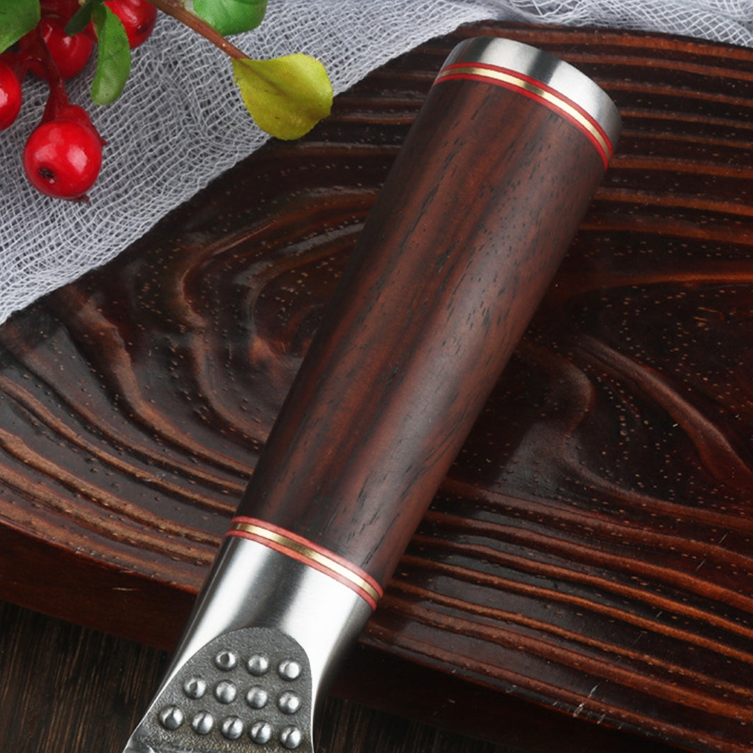 Hacha de Chef con Funda de Cuero 7"