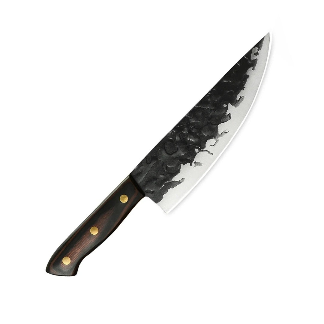 Filo Forjado con Funda de Cuero 8"